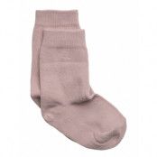 Cotton Socks Sockor Strumpor Rosa Melton