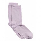 Melton Cotton Socks Lila