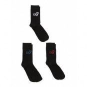 Cr7 Kids Socks 3-Pack Sockor Strumpor Svart CR7