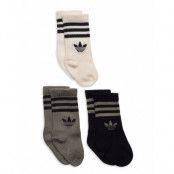 Crew Sock 3P Sockor Strumpor Multi/patterned Adidas Originals