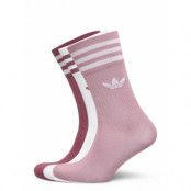 Crew Socks 3 Pairs Underwear Socks Regular Socks Röd Adidas Originals