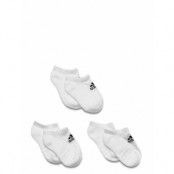 Cushi D Low-Cut Socks 3 Pairs Ankelstrumpor Korta Strumpor Vit Adidas Performance