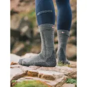 Danish Endurance Classic Hiking Crew Socks 3-Pack - Grey - 43-47