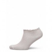 Decoy Ankle Sock Glitter Ankelstrumpor Korta Strumpor Grå Decoy