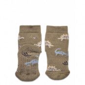 Melton Dinosaurs Socks - Let's Go Grön