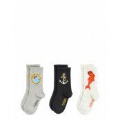 Dolphin 3-Pack Socks Sockor Strumpor Multi/patterned Mini Rodini