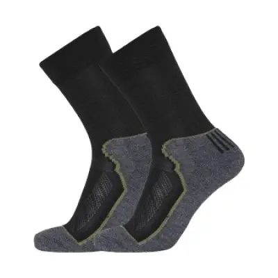 Dovre 2-pack Organic Wool Terry Crew Socks