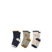 Liewood Eloy Baby Socks 3-Pack Multi/patterned