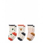 Liewood Eloy Baby Socks 3-Pack Multi/patterned