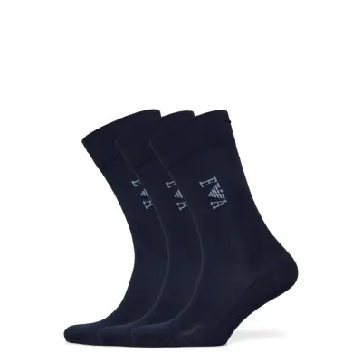 Emporio Armani Socks Set Marinblå
