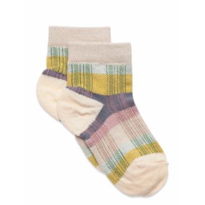 Esther Short Socks Sockor Strumpor Multi/patterned Mp Denmark