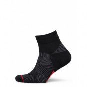 Flare Quarter Socks Ankelstrumpor Korta Strumpor Svart Rockay