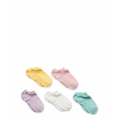 Footies Sg 5P Plain Solid Col Sockor Strumpor Multi/patterned Lindex