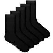 Frank Dandy 5-pack Bamboo Solid Crew Socks