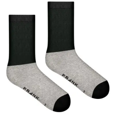 Frank Dandy Bamboo Block Crew Sock * Fri Frakt *