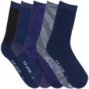 Frank Dandy Bamboo Mix Crew Sock 5-pack * Fri Frakt *