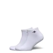 Gant 2-Pack Shield Ankle Socks - White - 40-42
