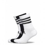 Glam 3-Stripes Cushi D Crew Sport Socks 3 Pairs Underwear Socks Regular Socks Vit Adidas Performance