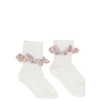 GoBabyGo Non-Slip Socks - Bamboo / Liberty Vit
