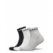 Half-Cushi D Ankle Socks 3 Pairs Ankelstrumpor Korta Strumpor Svart Adidas Performance