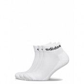 Half-Cushi D Ankle Socks 3 Pairs Ankelstrumpor Korta Strumpor Vit Adidas Performance
