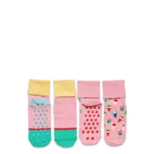 Happy Socks 2-Pack Kids Ice Cream Anti-Slip Socks Multi/patterned