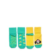 Happy Socks 2-Pack Kids Monkey & Banana Anti Slip Socks Multi/patterned