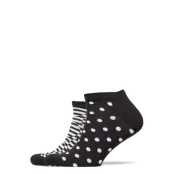2-Pack Optic Dot Low Sock Ankelstrumpor Korta Strumpor Multi/mönstrad Happy Socks