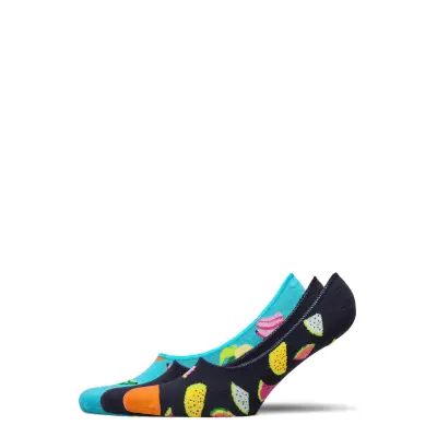 3-Pack Banana Liner Sock Ankelstrumpor Korta Strumpor Multi/mönstrad Happy Socks