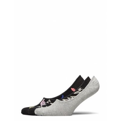 3-Pack Hang Loose Liner Sock Ankelstrumpor Korta Strumpor Multi/mönstrad Happy Socks