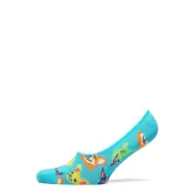 Funny Dog Liner Sock Ankelstrumpor Korta Strumpor Blå Happy Socks