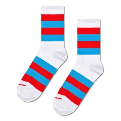 Happy socks 3-pack Stripe It Crew Sock