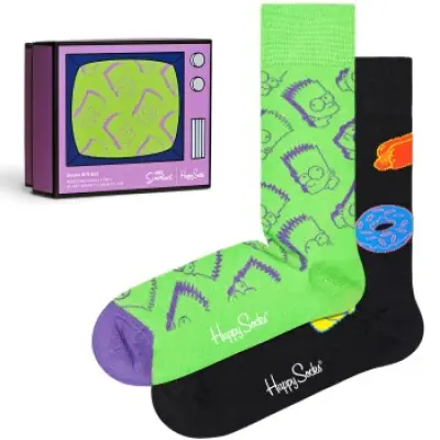 Happy socks 2-pack The Simpsons Gift Set