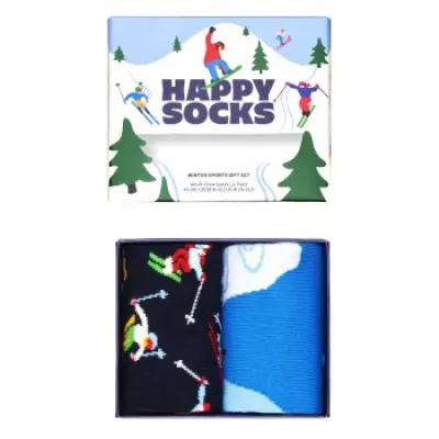 Happy socks 2-pack Winter Sports Gift Set