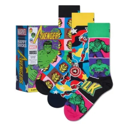 Happy socks 3-pack Marvel Avengers Gift Set