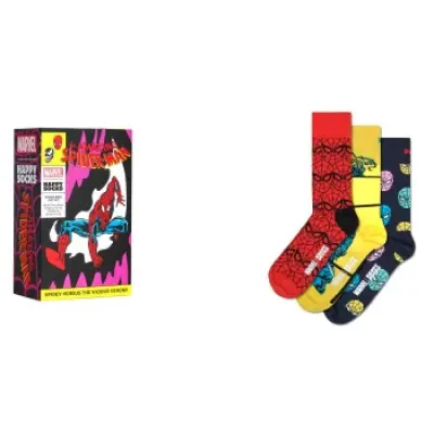 Happy socks 3-pack Marvel Spider Man Gift Set