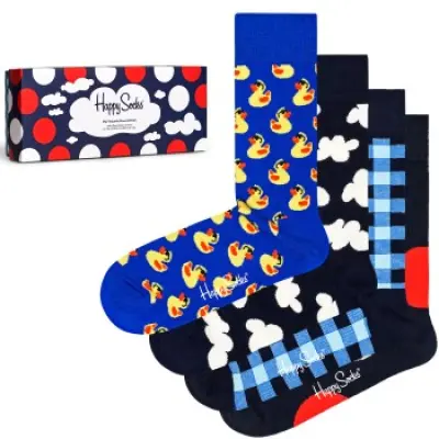 Happy socks 4-pack My Favourite Blues Socks Gift Set