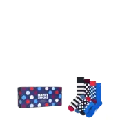 Happy Socks 4-Pack Navy Socks Gift Set - Navy - 36-40