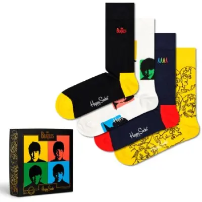 Happy socks 4-pack The Beatles Gift Box