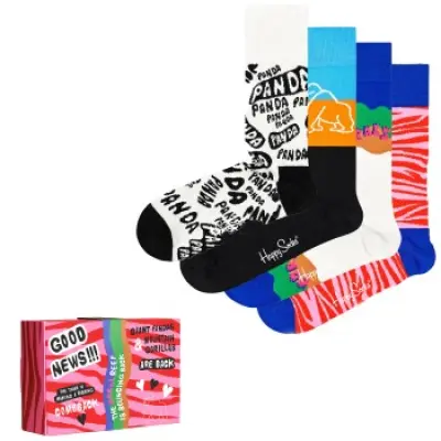 Happy socks 4-pack WWF Gift Box