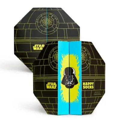 Happy socks 6-pack Star Wars Death Star Gift Box