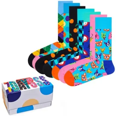 Happy socks 7-pack 7-Day Gift Box
