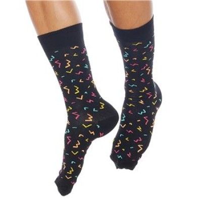 Happy socks 80's Sock Black Men * Fri Frakt *