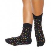 Happy socks 80's Sock Black Women * Fri Frakt *