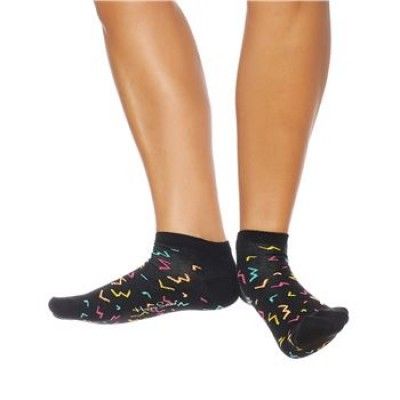 Happy socks 80's Sock Low Black * Fri Frakt *