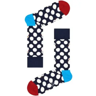 Happy Socks Big Dot Snowman Crew Sock