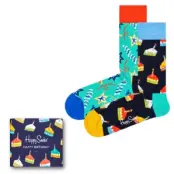 Happy socks 2-pack Birthday Gift Box