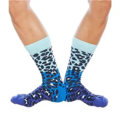 Happy socks Block Leopard Sock UPP1 M * Fri Frakt *