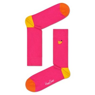 Happy Socks Embroidery Banana Sock