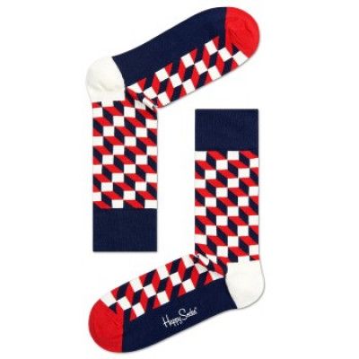 Happy Socks Filled Optic Sock * Fri Frakt *